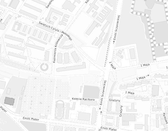 Mapa z adresem organizacji