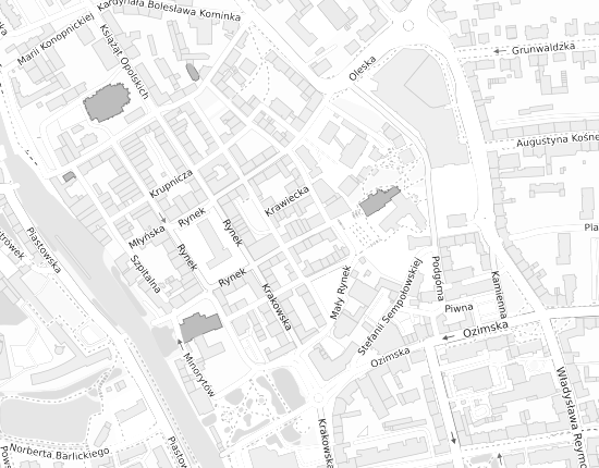 Mapa z adresem organizacji