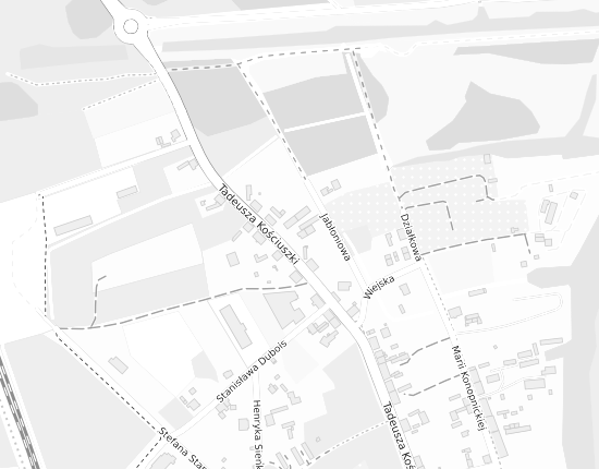 Mapa z adresem organizacji