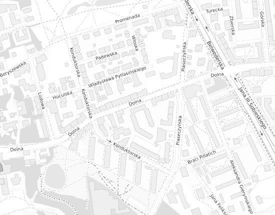 Mapa z adresem organizacji