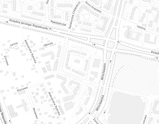 Mapa z adresem organizacji