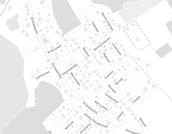 Mapa z adresem organizacji