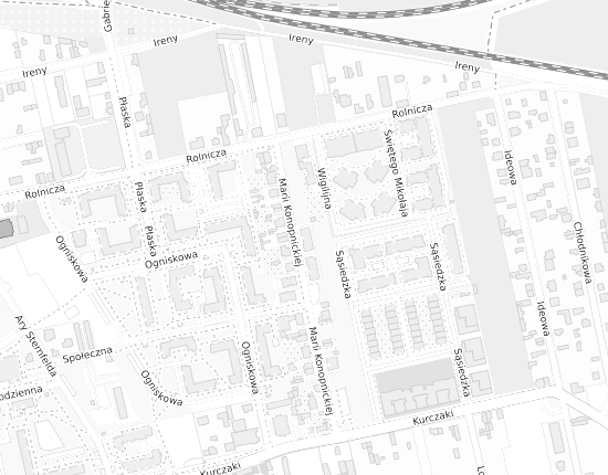 Mapa z adresem organizacji