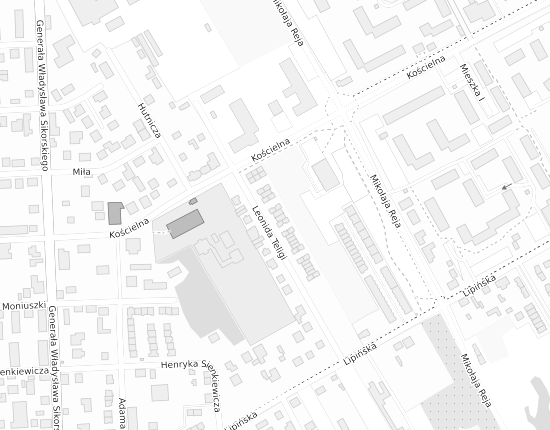 Mapa z adresem organizacji