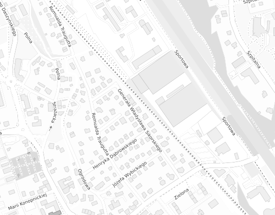 Mapa z adresem organizacji