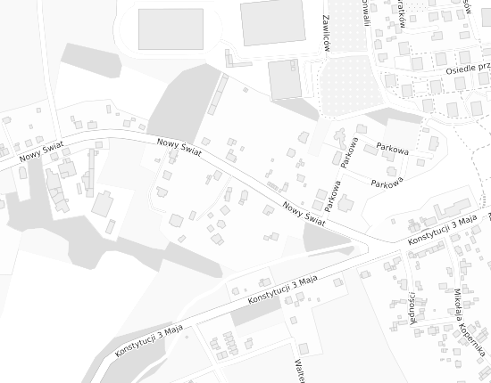 Mapa z adresem organizacji