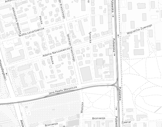 Mapa z adresem organizacji