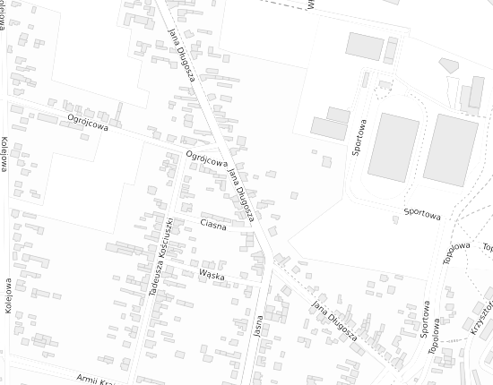 Mapa z adresem organizacji