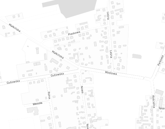 Mapa z adresem organizacji