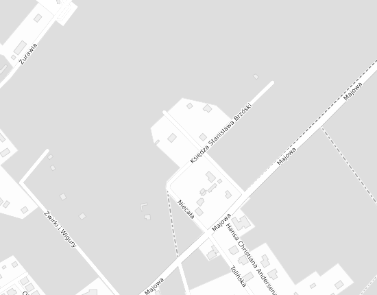 Mapa z adresem organizacji