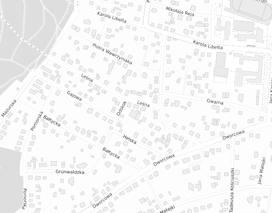 Mapa z adresem organizacji