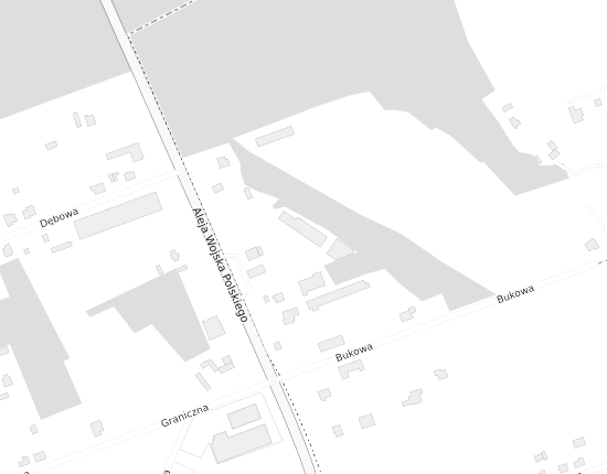 Mapa z adresem organizacji