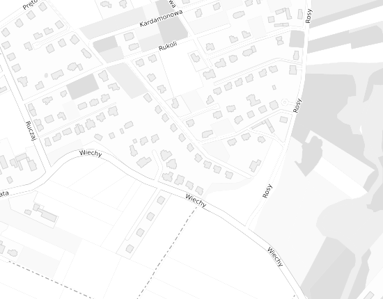 Mapa z adresem organizacji