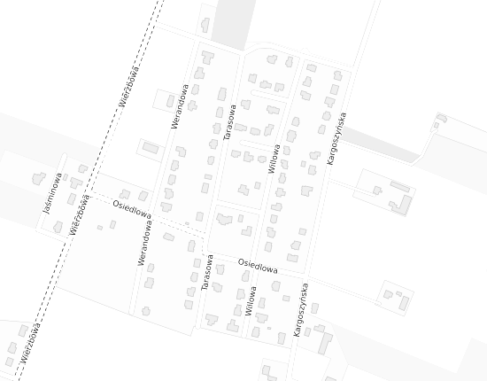 Mapa z adresem organizacji