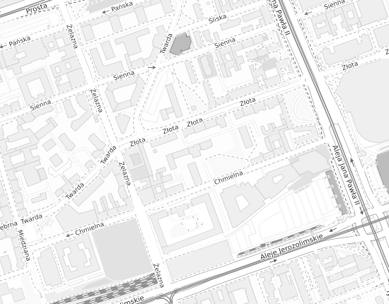 Mapa z adresem organizacji