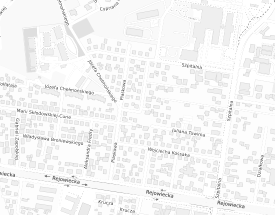 Mapa z adresem organizacji