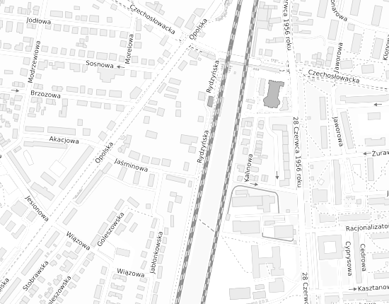 Mapa z adresem organizacji