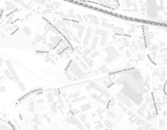 Mapa z adresem organizacji