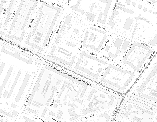 Mapa z adresem organizacji