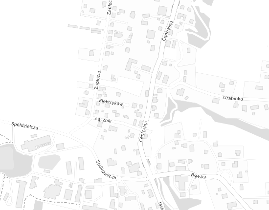Mapa z adresem organizacji