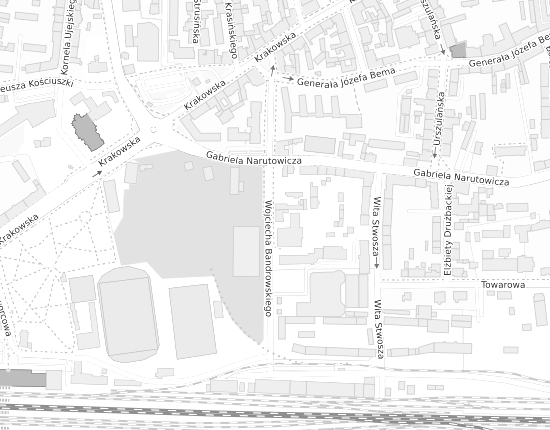 Mapa z adresem organizacji