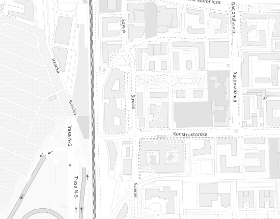 Mapa z adresem organizacji