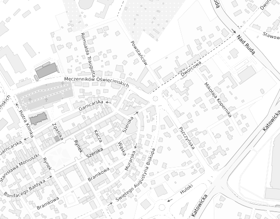 Mapa z adresem organizacji