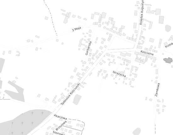 Mapa z adresem organizacji