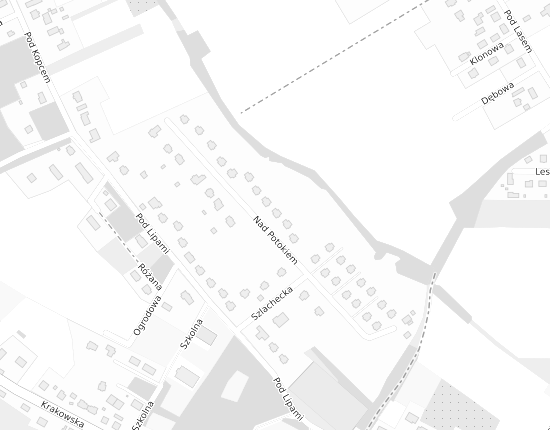 Mapa z adresem organizacji