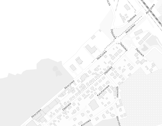 Mapa z adresem organizacji