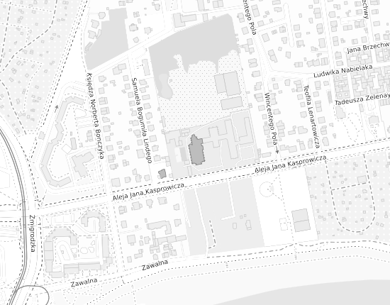 Mapa z adresem organizacji