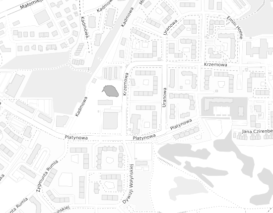 Mapa z adresem organizacji