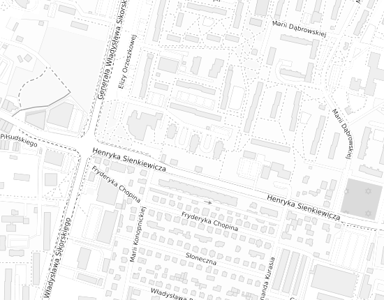 Mapa z adresem organizacji
