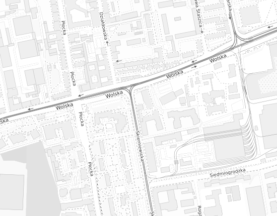 Mapa z adresem organizacji