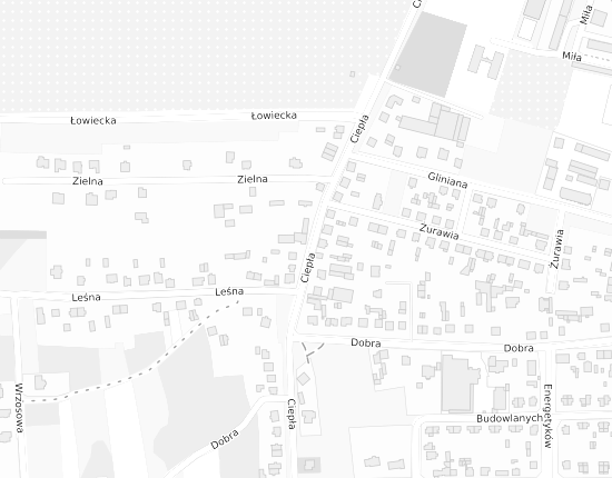Mapa z adresem organizacji