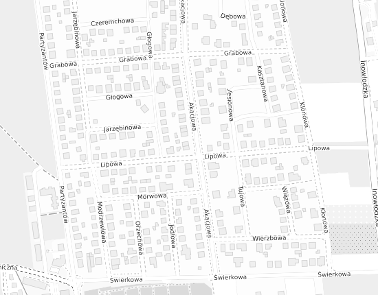 Mapa z adresem organizacji