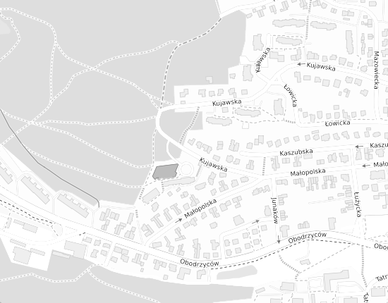 Mapa z adresem organizacji