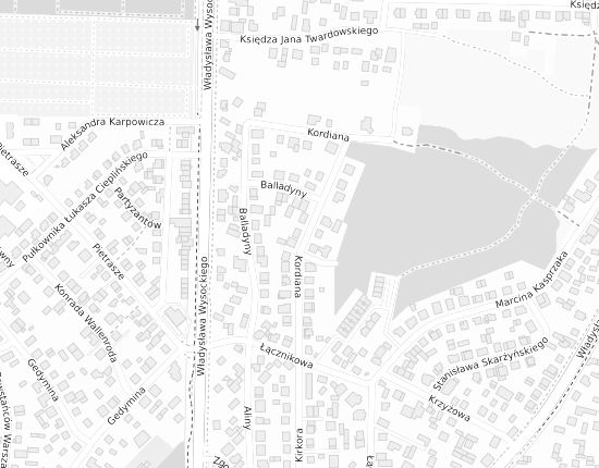 Mapa z adresem organizacji