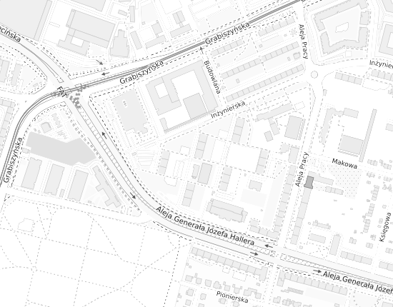 Mapa z adresem organizacji
