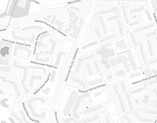 Mapa z adresem organizacji