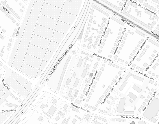 Mapa z adresem organizacji
