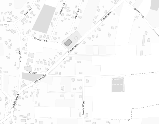 Mapa z adresem organizacji
