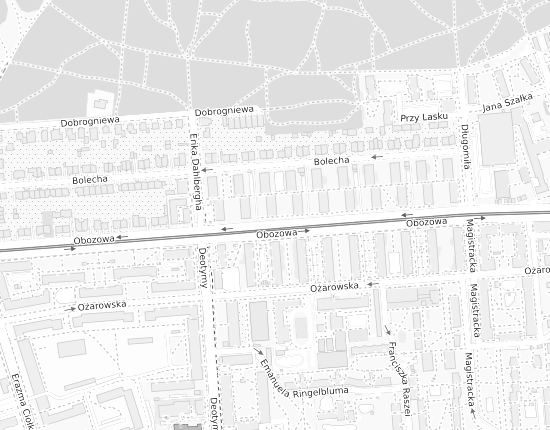 Mapa z adresem organizacji