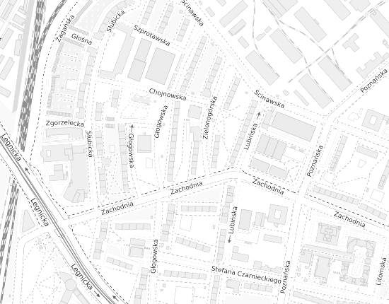 Mapa z adresem organizacji