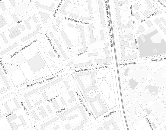 Mapa z adresem organizacji