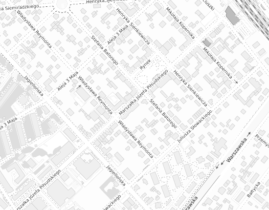 Mapa z adresem organizacji