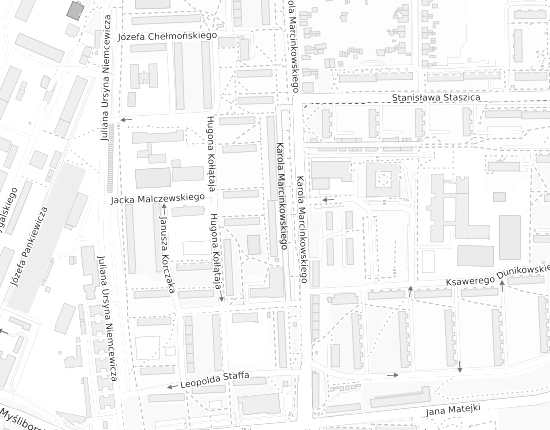 Mapa z adresem organizacji