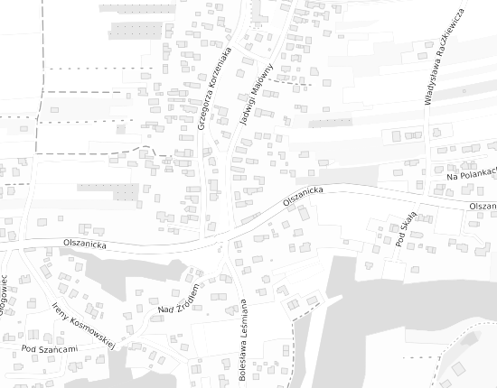 Mapa z adresem organizacji