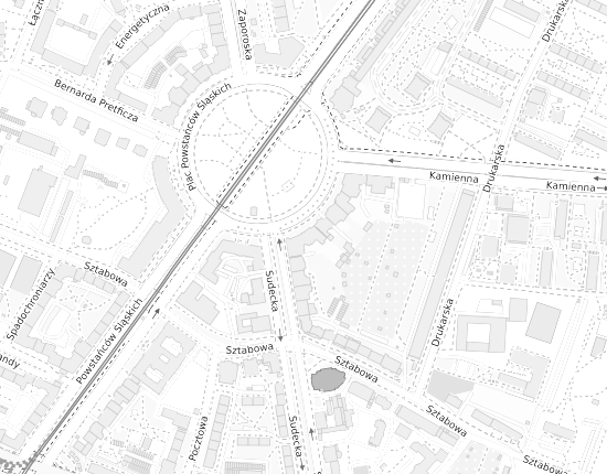 Mapa z adresem organizacji