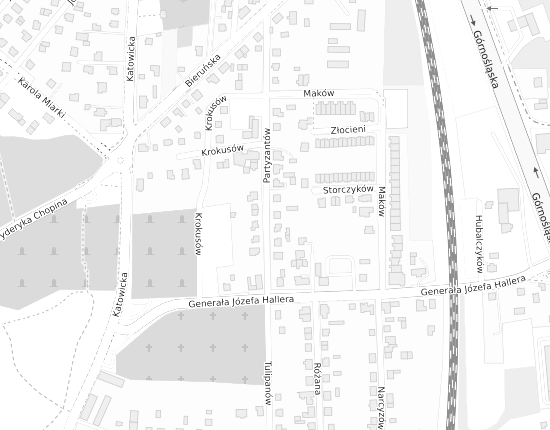 Mapa z adresem organizacji